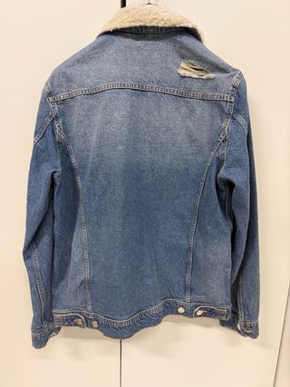 Chaqueta Vaquera Jack & Jones Borrego Talla XL