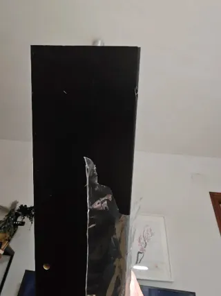 Estante MOSSLANDA IKEA 115cm Negro