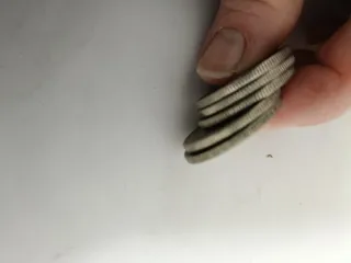 Lote 5 monedas Suiza 2 Francos (1974-1988)