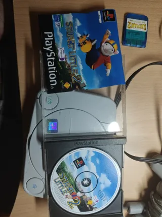 PS One + Stuart Little 2