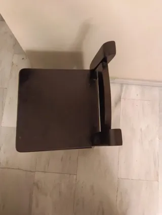 Taburetes madera negros (2 unidades)