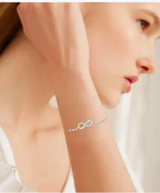 Pulsera Infinito Plata 925