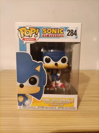 Funko Pop Sonic con Esmeralda (284)