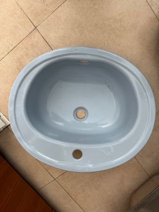 Fregadero vintage porcelana