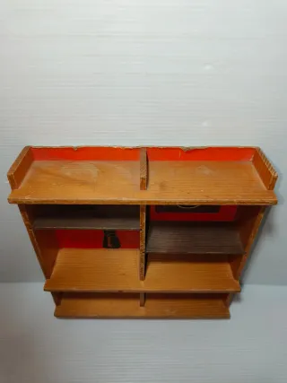 Mobiletto Casa Bambole Legno Anni 50-60