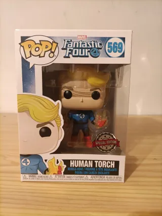 Funko Pop Human Torch 569 Fantastic Four