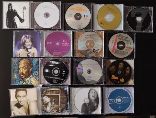 Lote 13 CDs Música Internacional Pop Rock Rap R&B
