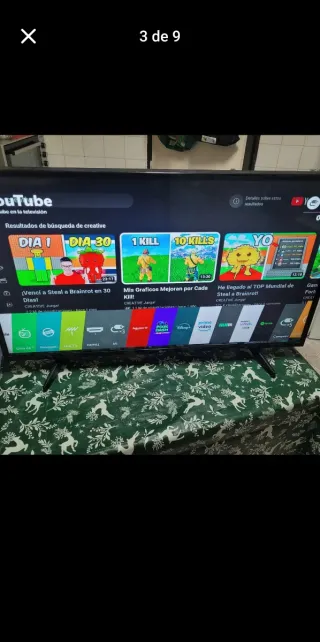 Televisor LG 43  Negro smart wifi 4k