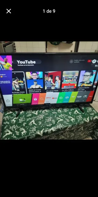 Televisor LG 43  Negro smart wifi 4k