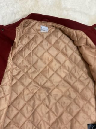 Chaqueta Karl Kani Varsity Burdeos Talla L