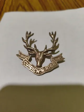 Insignia Escocesa Ciudich 'N' Righ