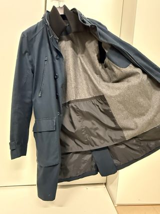 Gabardina DKNY Azul ¾