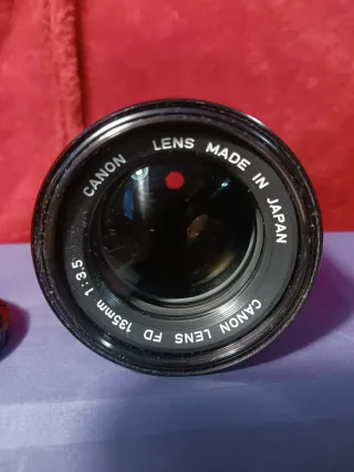 Obiettivo Canon FD 135mm f/3.5 Made in Japan