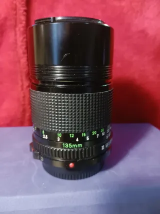 Obiettivo Canon FD 135mm f/3.5 Made in Japan