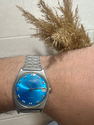 Citizen 21 Jewels Parawater Reloj Azul