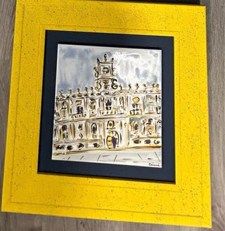 Cuadros Cini León: Catedral, San Marcos, Botines