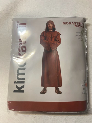 Disfraz Monje Kimokawaii Talla Única