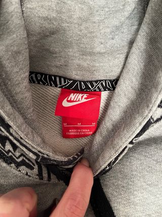 Sudadera Nike Hombre Talla M Corta Capucha