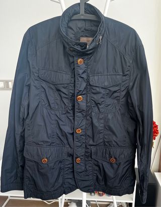 Chubasquero Massimo Dutti Negro XL