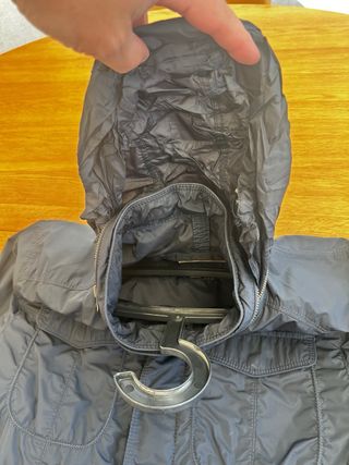 Chubasquero Massimo Dutti Negro XL