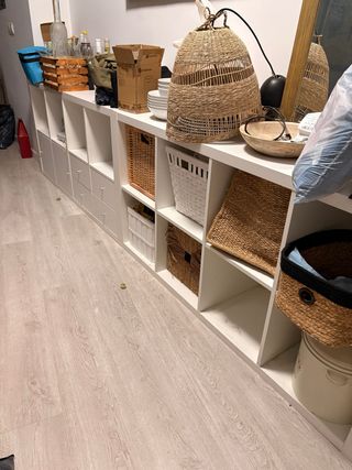 2 Muebles estanterias Kallax Ikea Blanco