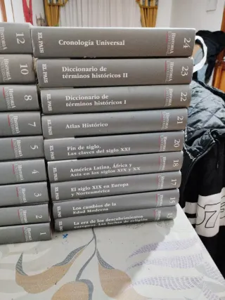 18 libros historia universal salvat el pais