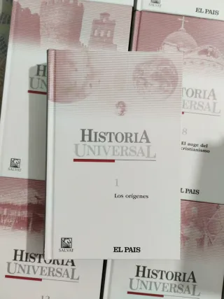 18 libros historia universal salvat el pais