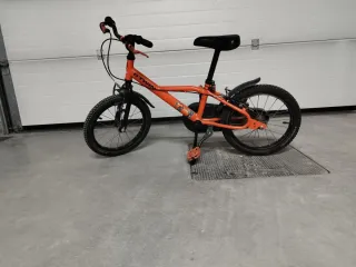 Bicicleta infantil 16 pulgadas naranja