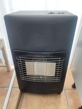 Estufa de gas JOGEL negra