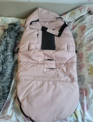 Saco de silla universal invierno rosa