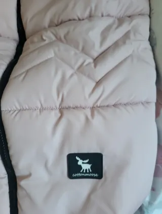 Saco de silla universal invierno rosa