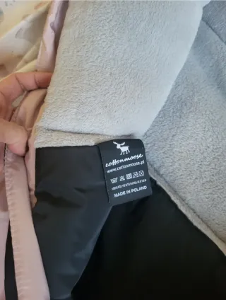 Saco de silla universal invierno rosa