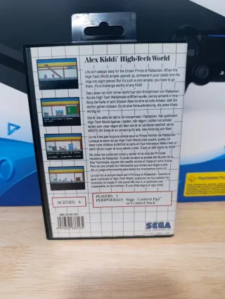 Alex Kidd High-Tech World Master System SEGA