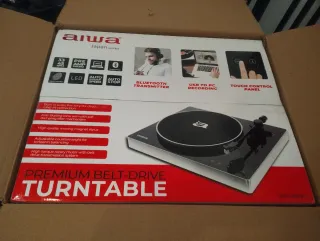 Tocadiscos Aiwa APX-680BT Negro