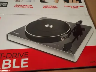 Tocadiscos Aiwa APX-680BT Negro