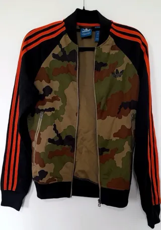 Chaqueta Adidas Camuflaje Naranja