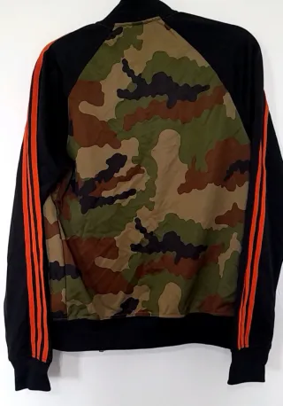 Chaqueta Adidas Camuflaje Naranja
