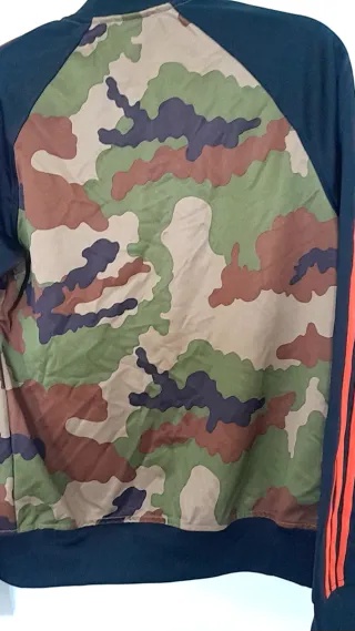 Chaqueta Adidas Camuflaje Naranja