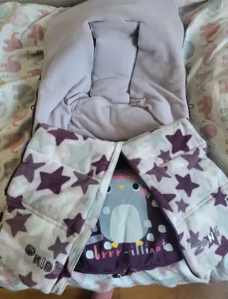 Saco silla infantil universal pingüino