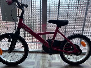 Bicicleta B-Twin Roja Niño