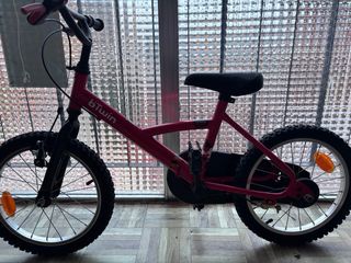 Bicicleta B-Twin Roja Niño