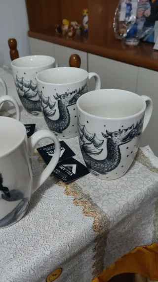 Set Tazze Tisana Ceramica