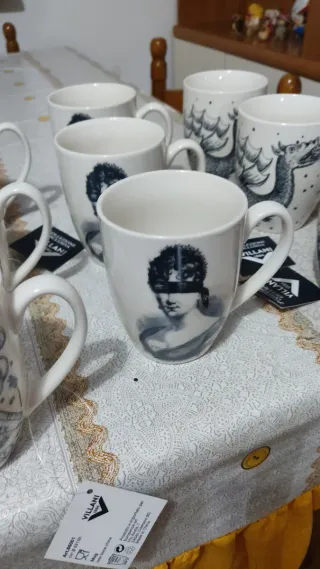 Set Tazze Tisana Ceramica