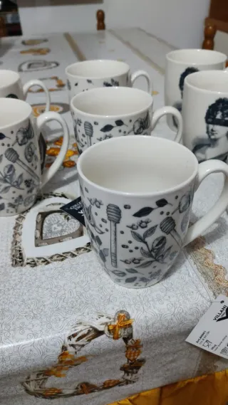 Set Tazze Tisana Ceramica