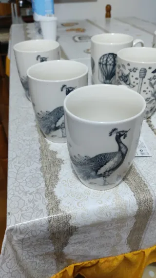 Set Tazze Tisana Ceramica