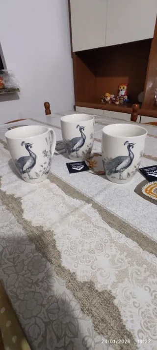 Set Tazze Tisana Ceramica