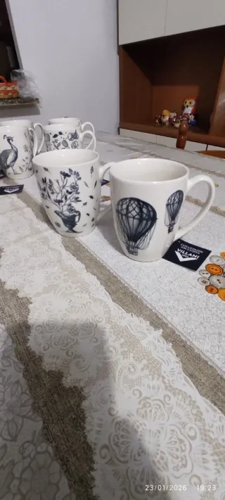 Set Tazze Tisana Ceramica