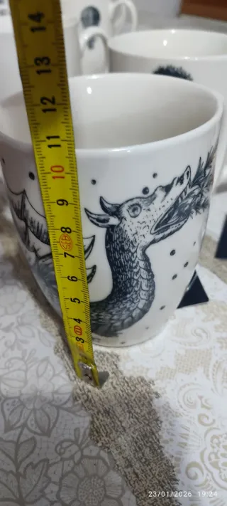 Set Tazze Tisana Ceramica