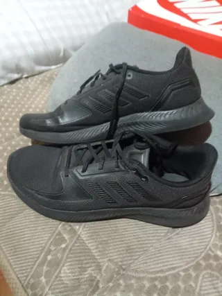 Zapatillas Adidas Hombre Negras Deporte