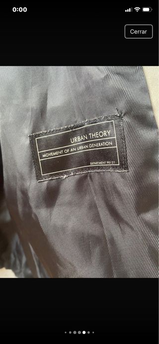 Cazadora Pull&Bear ante en color crudo